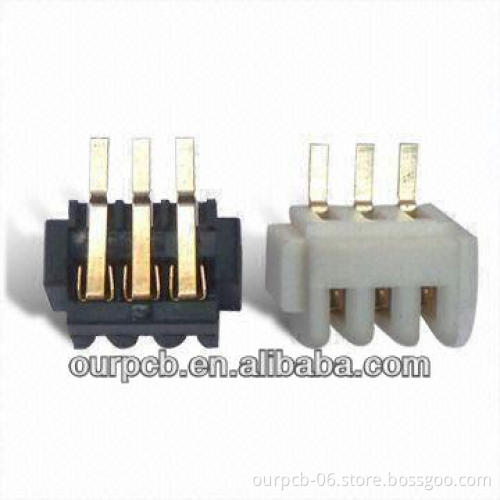 Slimline SATA Connectors with 30m ohm Maximum Current Rating